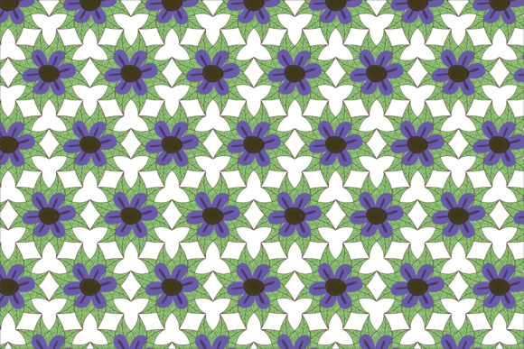 Floral Cute Design Ornament Pattern