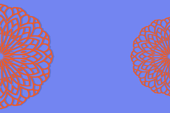 Floral Mandala Background Vector