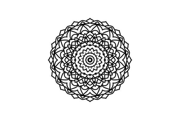 Mandala Floral Coloring Pages