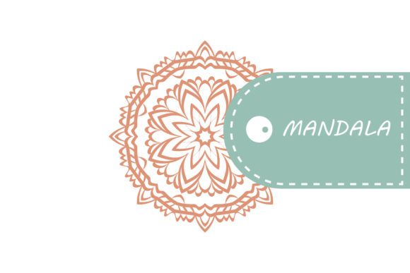 Mandala Pattern Floral Stylized Design