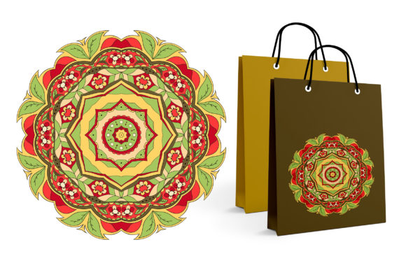 Mandala. Round Oriental Pattern. Yoga