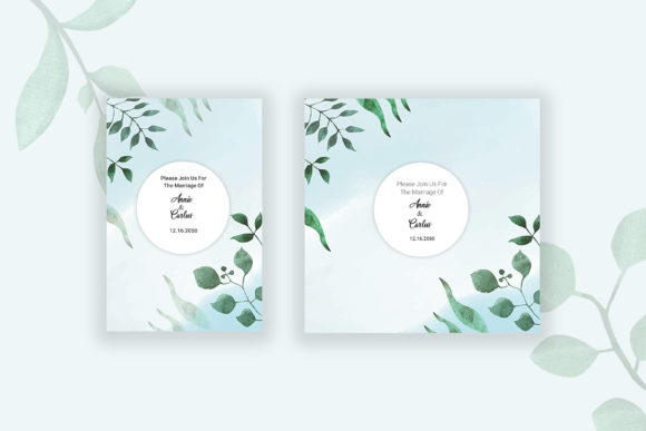 Sky Watatercolor Invitaion Card
